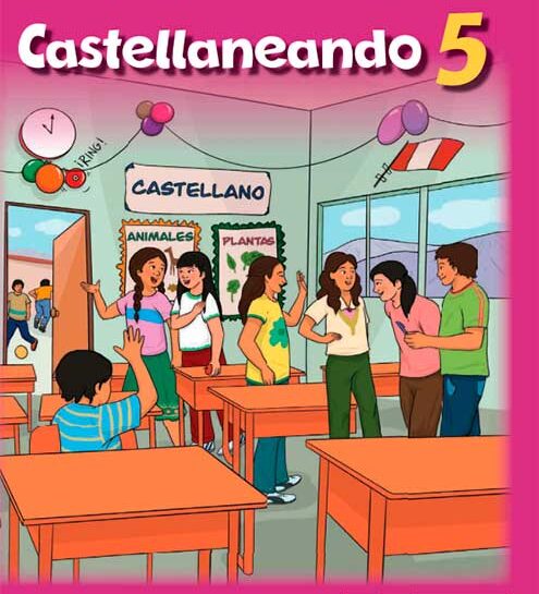 caratula del Cuaderno de Trabajo de Castellaneando 5