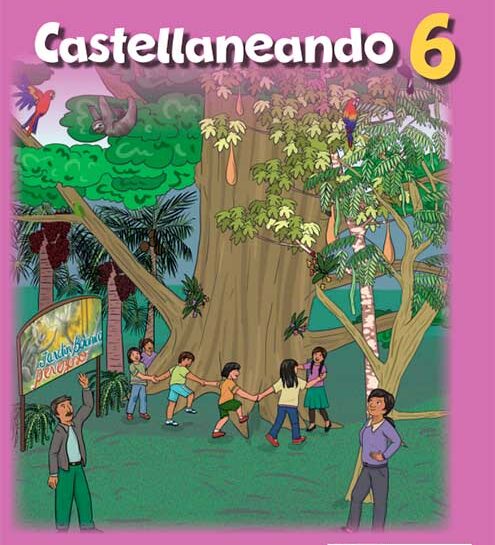 caratula del Cuaderno de Trabajo de Castellaneando 6